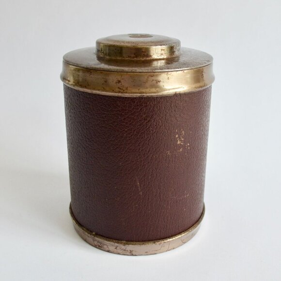 Vintage Metal Wood Copper Humidor - Picture 1 of 7